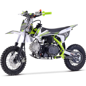 MotoTec X1 110cc Gas Dirt Bike Green